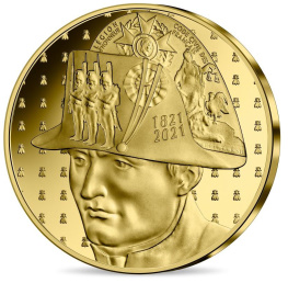 Bicentenaire Napoléon monnaie 50 € or