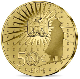 Bicentenaire Napoléon monnaie 50 € or