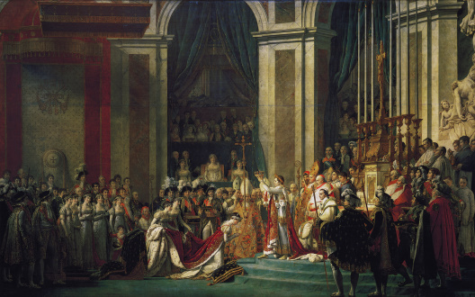 Le Sacre de Napoléon de Jacques-Louis David